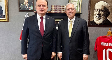 Aziz Yıldırım’dan AKP'li vekil Mehmet Baykan’a ziyaret